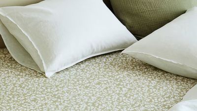 I'm a minimalist who loves simple white bedding – but this new trend for adding hidden pattern has me quietly breaking my neutral ways