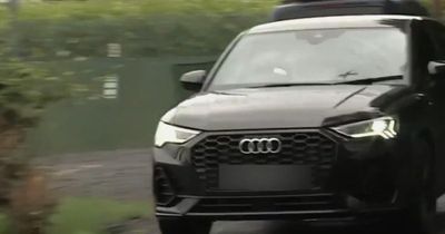 Youssed Chermiti arrives at Rangers training ground to complete transfer switch