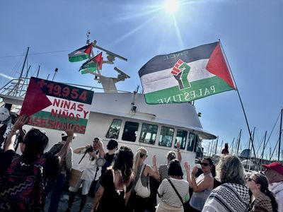 Sumud Flotilla for Gaza departs Barcelona again after delay due to storm