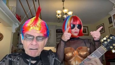 Toyah Willcox and Robert Fripp are back and they're more brightly-coloured than ever