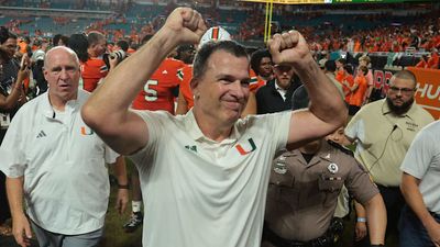 Mario Cristobal Had Perfectly Gnarly Metaphor to Describe Miami-Notre Dame Slugfest