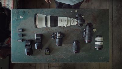 What's in the camera bag of world-renowned wildlife photographer Keith Ladzinski?