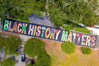 Two Florida pastors arrested after praying on top of ‘Black History Matters’ mural to stop crews from removing it