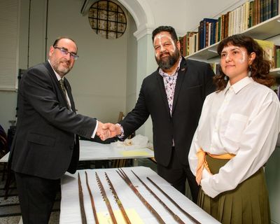 Bristol returns cultural artefacts taken from Larrakia people in Australia