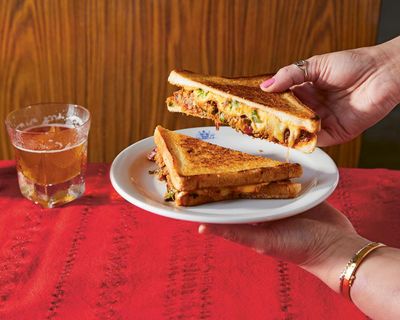 Rosheen Kaul’s cheesy, spicy tuna sambal melt – recipe