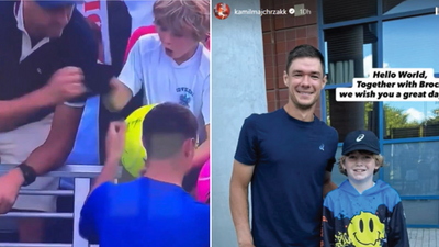 Millionaire Piotr Szczerek Apologises After Snatching Tennis Star's Souvenir Cap From Young Fan at US Open