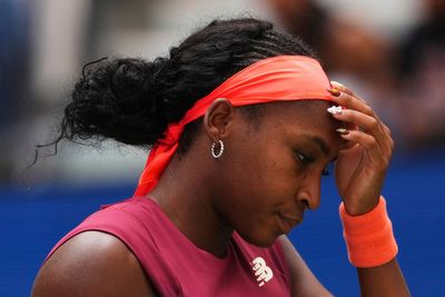 Coco Gauff tries to be positive after chastening US Open defeat to Naomi Osaka