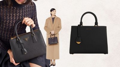 Structured top-handle bags are back –and this high-street bag channels the iconic Prada Galleria for a much more affordable price