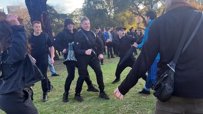 Neo-Nazi Thomas Sewell arrested outside court