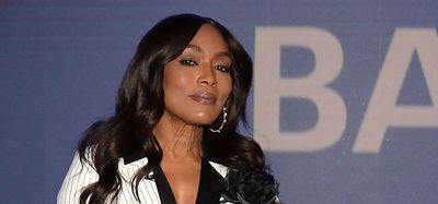 Angela Bassett's sharp tailoring is the perfect work outfit to ease out of warmer weather
