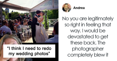 Woman Horrifies When She Sees How Her Wedding Photos Turned Out