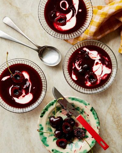 José Pizarro’s recipe for chilled cherry and tempranillo soup