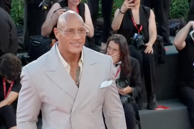 The Rock shows off dramatic new look for The Smashing Machine at Venice Film Festival