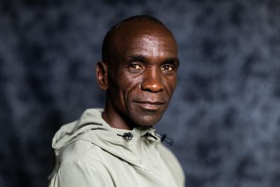 Marathon great Eliud Kipchoge: ‘Above all, I’m running for humanity’