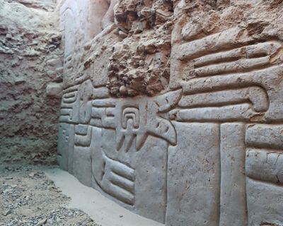Archaeologists in Peru discover 3D mural that could date back 4,000 years