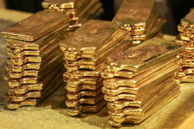 Gold Hits High, Stocks Retreat As Investors Seek Safety