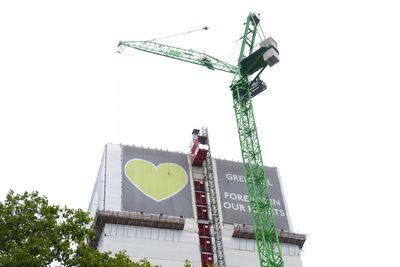 Two-year deconstruction process of Grenfell Tower begins
