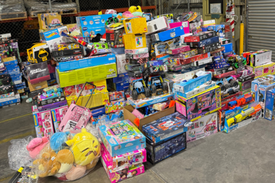 Man charged after ‘three truckloads’ of stolen Lego and toys found at his home