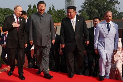 China’s Xi revelled in his immaculate parade – leaving Trump to stamp his feet in Washington