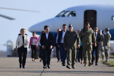 Nato says it is working to counter Russia’s GPS jamming after EU leader’s plane incident