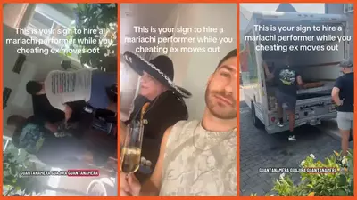 ‘Best thing I’ve seen all week’: Man hires mariachi player to perform while his cheating boyfriend packs his stuff and moves out