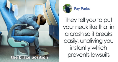 Brutal Plane Crash Simulation Reveals Why The Right Brace Position Could Save Your Life