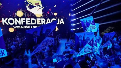 Polish far-right politician announces relationship with intersex woman and quits party