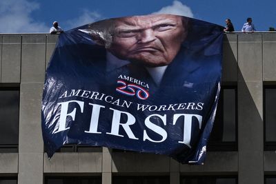 Trump orders end union protections for 450,000 federal workers in ‘largest union busting in American history’