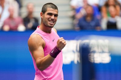 Carlos Alcaraz confidently sees off Jiri Lehecka to reach US Open semi-finals