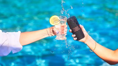 JBL’s new portable speaker is smaller than the Flip 7 and can be held in one hand