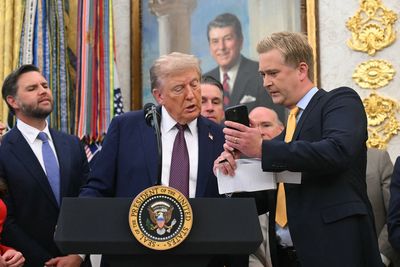 Viral video of item being thrown from White House window sparked wild conspiracies. Officials explained - and then Trump contradicted them