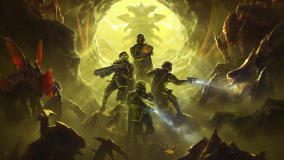 Wading into Helldivers 2's new Terminid hives to blow up their hearts, all as hordes of bugs swarm you is, unsurprisingly, exactly as cool as it sounds