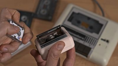Remaking a Commodore 64 Datasette from 1982 using 1993 microcassette tech — TechTuber touts 1MB per tape, a 5x improvement over the original