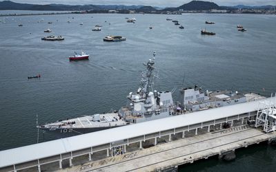 Trump says 11 killed in strike on alleged drug-carrying boat from Venezuela
