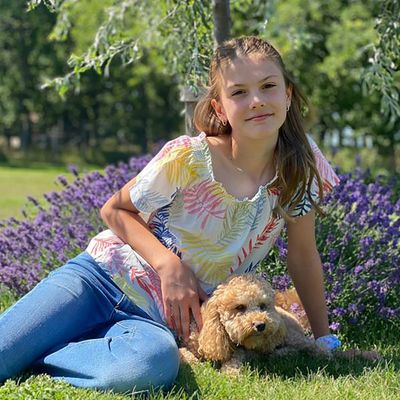 The Future Queen of Sweden, 13, and Her Adorable Dog Have a Starring Role in Relaxed Summer Video