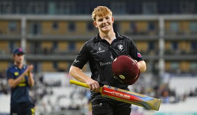 Rew who? Somerset schoolboy is one of England’s best batting prospects