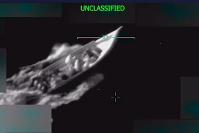 Video shows deadly U.S. missile strike on Venezuela ‘drug boat’