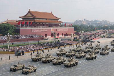 In Taiwan, competing narratives over the meaning of China's massive military show