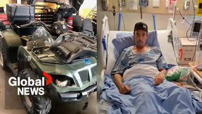 ATV Rider Spent 10 Hours Trapped Under His Vehicle Before Firefighters Rescued Him