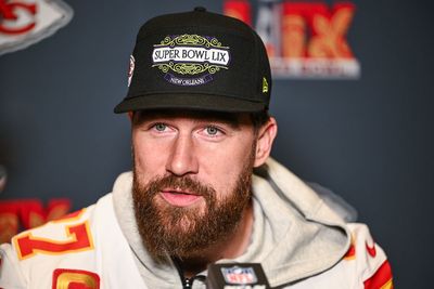 Travis Kelce still feels ‘giddy’ telling people about engagement to Taylor Swift