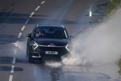 Flood alerts and weather warnings in place as thunderstorms hit UK