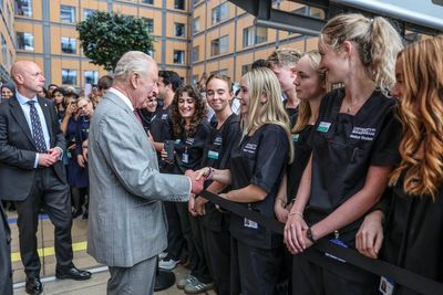 King Charles opens up about health on visit to new hospital