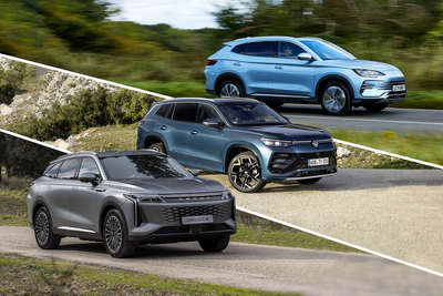 BYD Seal U DM-i vs Omoda 9 vs Volkswagen Tayron: which plug-in hybrid SUV is best?