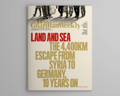 Over land and sea: inside the 5 September Guardian Weekly