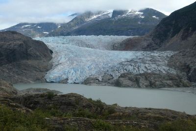 An Arizona hiker has died after falling near Alaska's Mendenhall Glacier