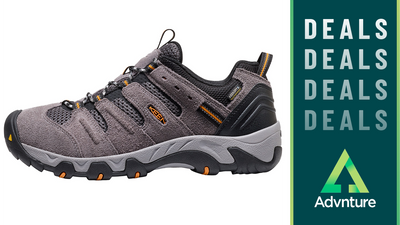 Lace up in style and keep your feet dry this autumn with almost $35 off these waterproof leather hiking shoes from Keen