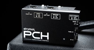 “A pristine direct interface and a killer built-in headphone amp to make sure that what you’re sending to the PA or recording rig is exactly what you intend to”: Strymon unveils the PCH Active Direct Interface – the missing link for your amp-less rig?
