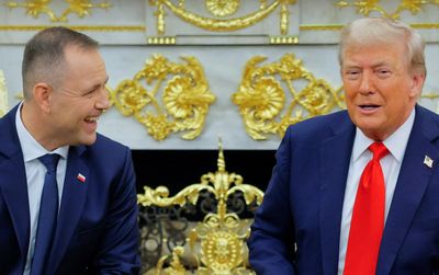 Trump hosts Poland’s Nawrocki, offers more US troops to European ally