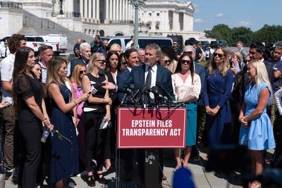 Mike Johnson and Thomas Massie clash in behind-closed-doors meeting with Republicans over Epstein vote
