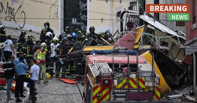 Horrifying Tragedy As Iconic Tram Plunges Down Hill And Slams Into Building In Portugal